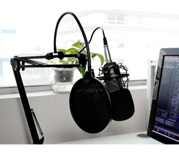Media-Tech Mikrofon studyjny z zestawem akcesoriów pojemnościowy MT397S - 1584898 - zdjęcie 11